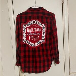 Denim & Supply Ralph Lauren Red Plaid Women's Top